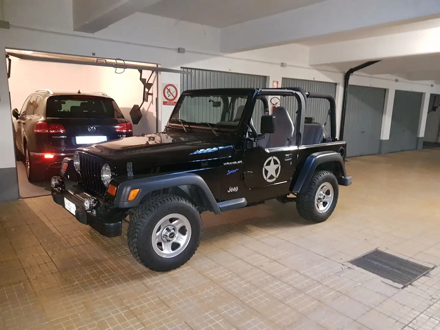 Jeep Wrangler tj 2500 benzina Nero - 2