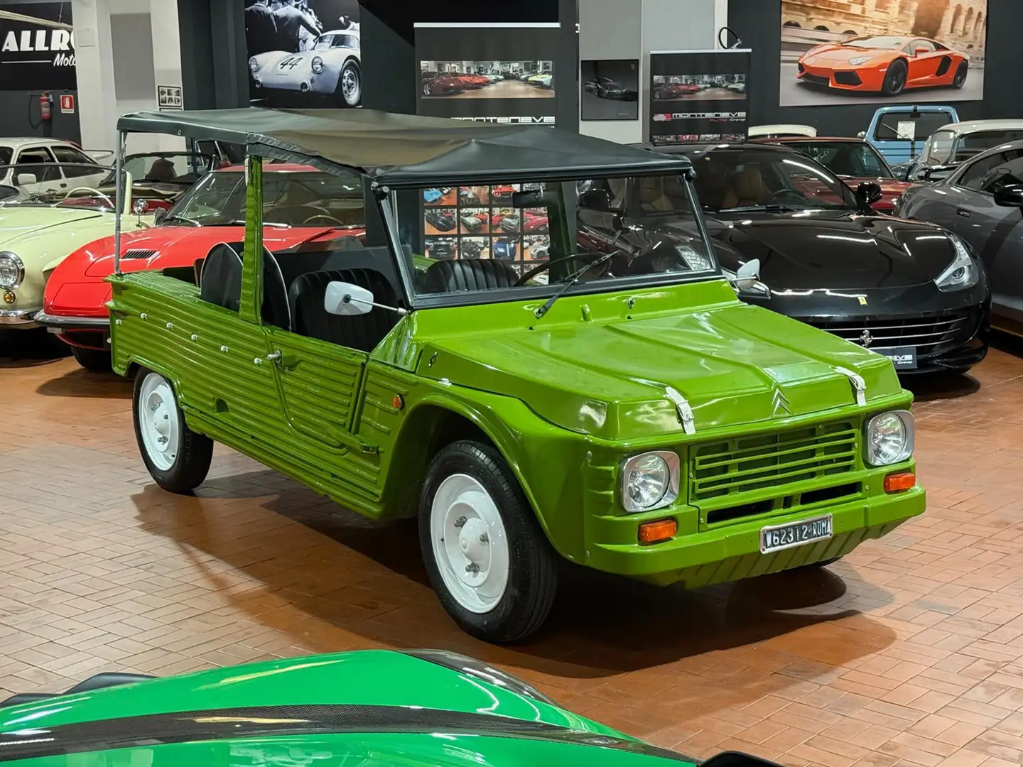 Citroen Mehari Targa Roma-Capote nuova-Interni nuovi-Tagli Verde - 1
