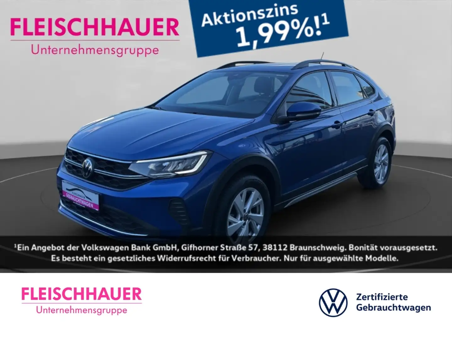 Volkswagen Taigo Life TSI EU6e 1.0 LIFE BT070 TSIM5F Blau - 1
