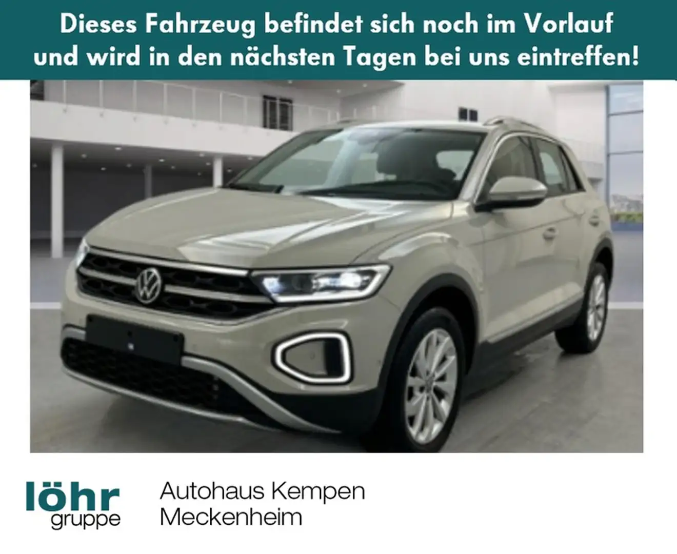 Volkswagen T-Roc 1.5 TSI DSG Style 17"|LED|PDCv+H RFK|SHZ Grau - 1