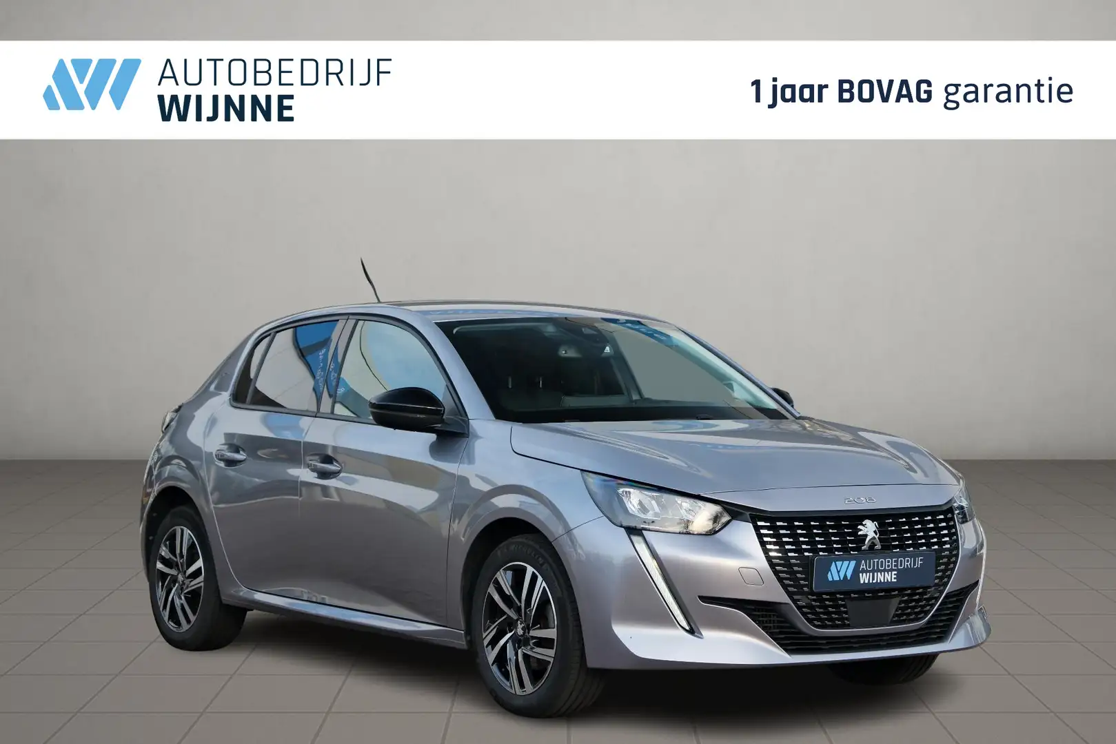 Peugeot 208 1.2 PureTech 100pk Allure Pack | App Connect | Cli Grijs - 1