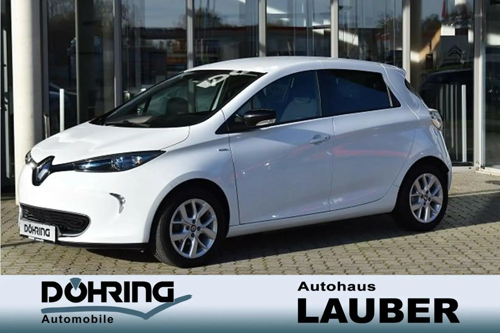 Renault ZOE Zoe R110, Life LIMITED Batterie gekauft SHZ M+S Navi Cam Blanc - 1