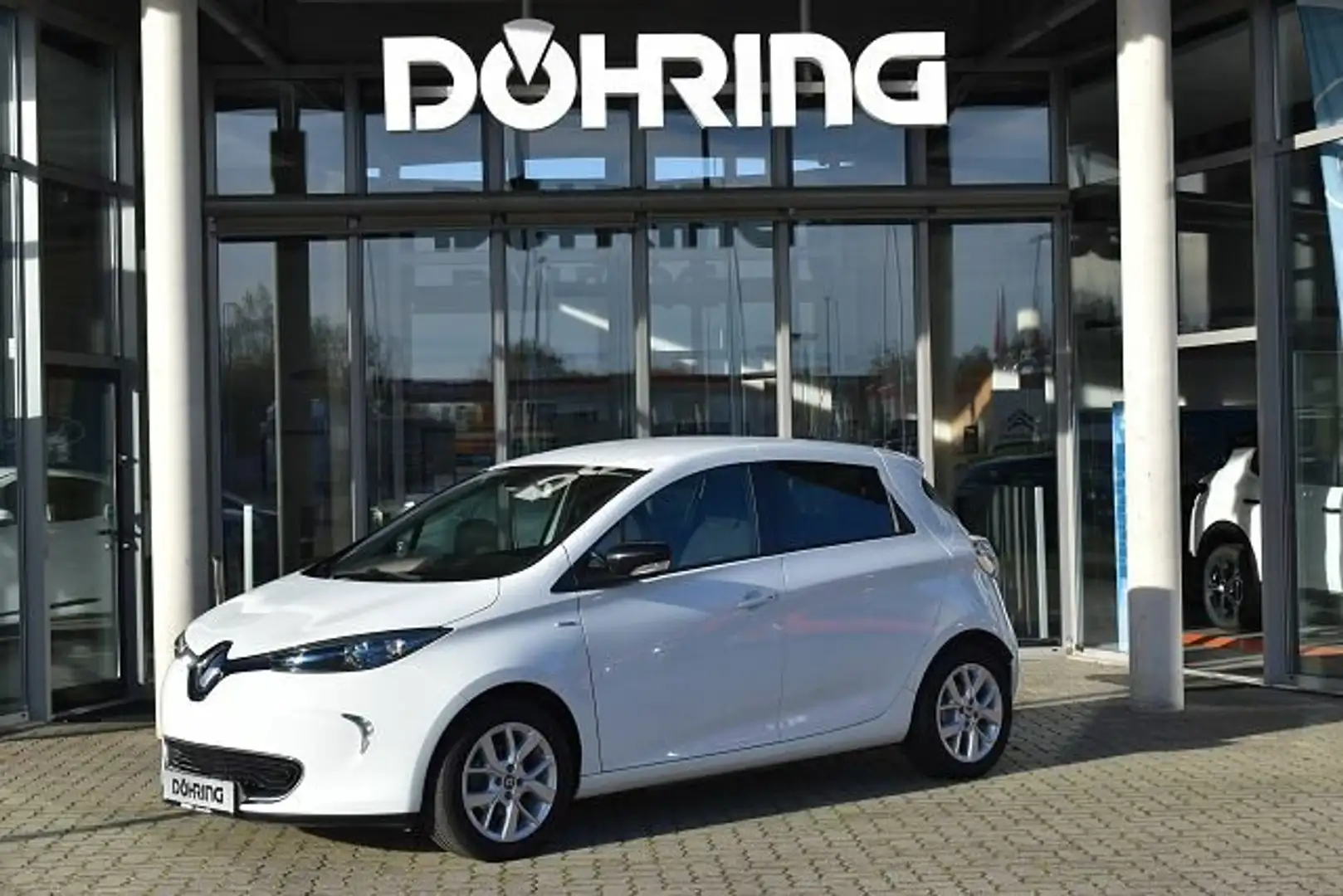 Renault ZOE Zoe R110, Life LIMITED Batterie gekauft SHZ M+S Navi Cam Blanc - 2