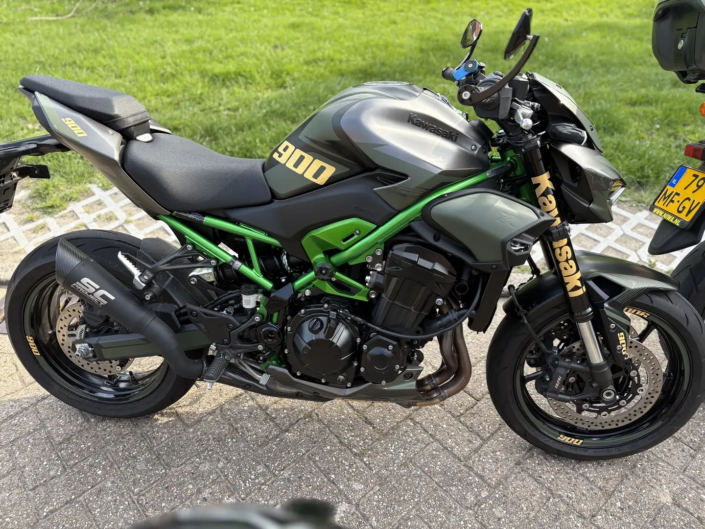 Kawasaki 900 Z standaard Zöld - 2