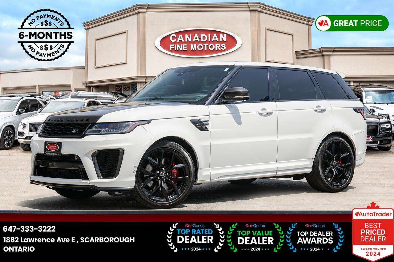 2022 Land Rover Range Rover Sport SVR Carbon Edition |V8 SUPERCHARGED|CLEAN CARFAX|