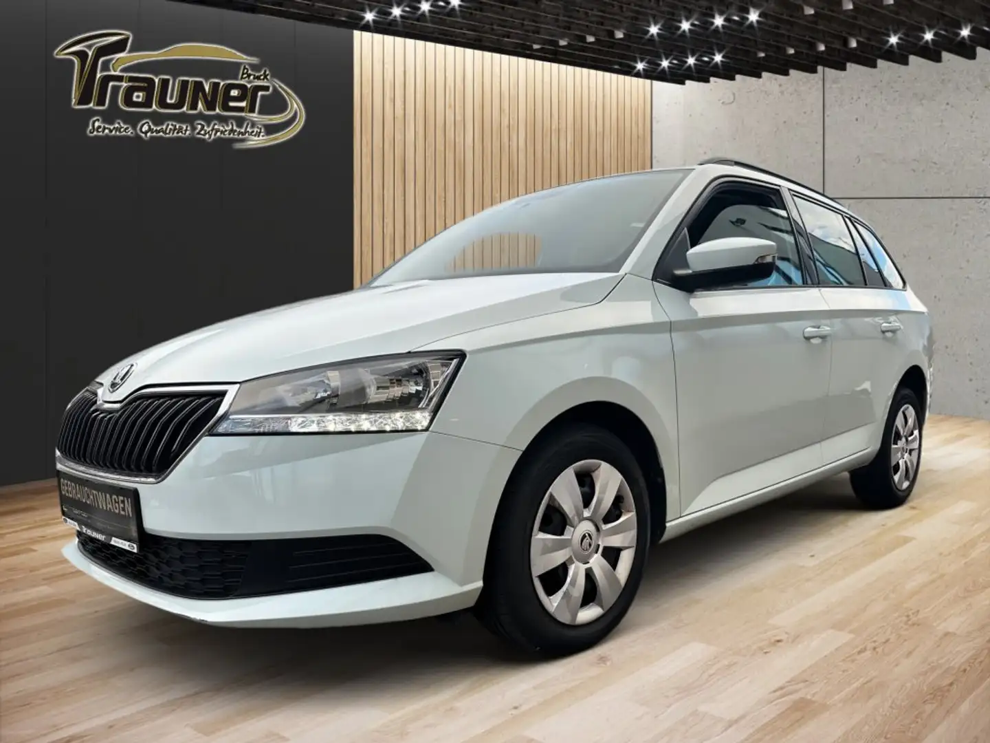 Skoda Fabia Kombi 20 1,0 Blanc - 1
