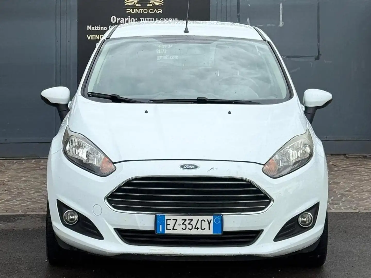 Ford Fiesta Fiesta VI 2013 3p 1.5 tdci Titanium 75cv Bianco - 2