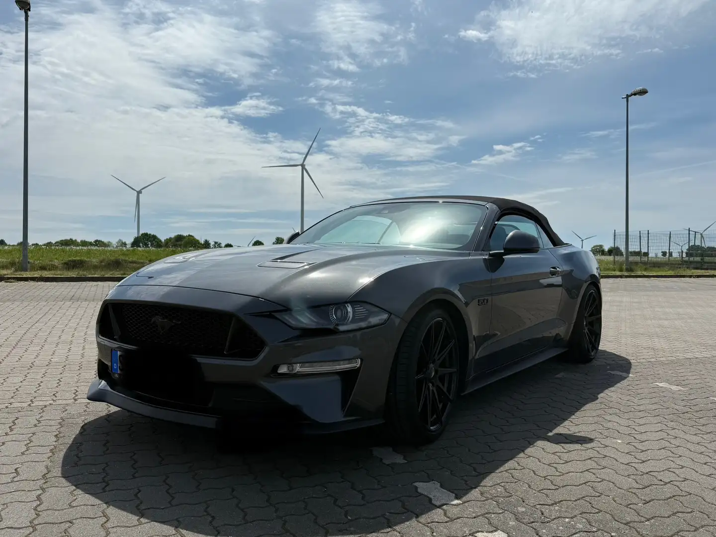 Ford Mustang Convertible 5.0 Ti-VCT V8 GT Grau - 1