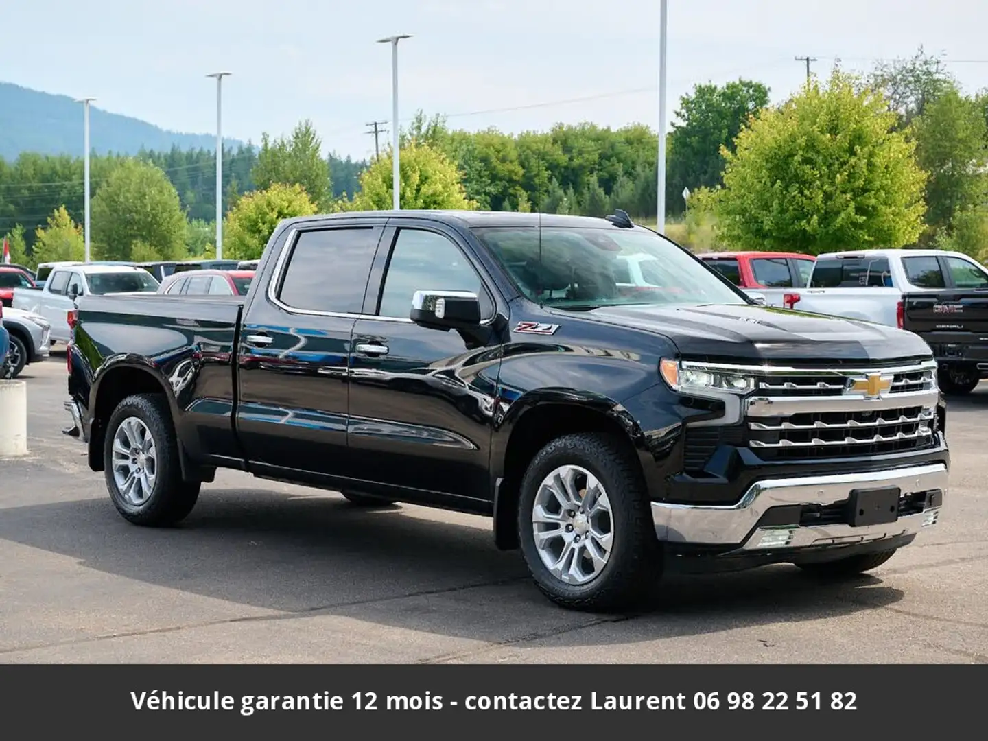 Chevrolet Silverado LTZ Crew Cab 4x4 Tout compris hors homologation 4500e Černá - 1