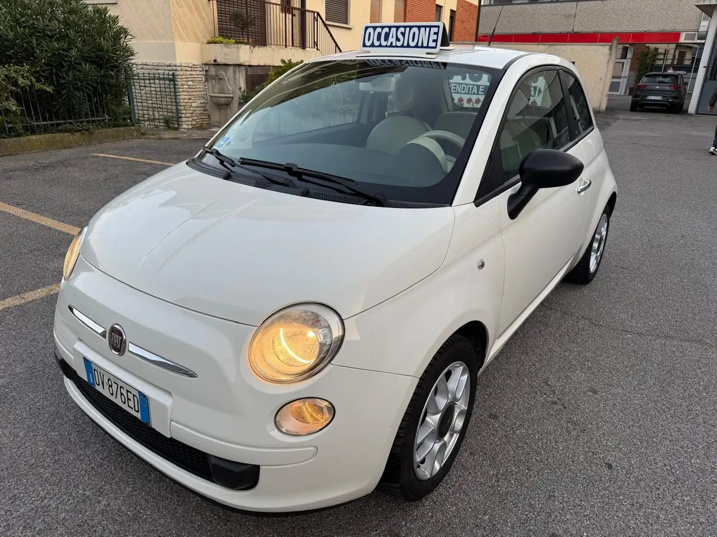 Fiat 500 1.2 Pop 69cv ***OK NEOPATENTATI*** Blanc - 1