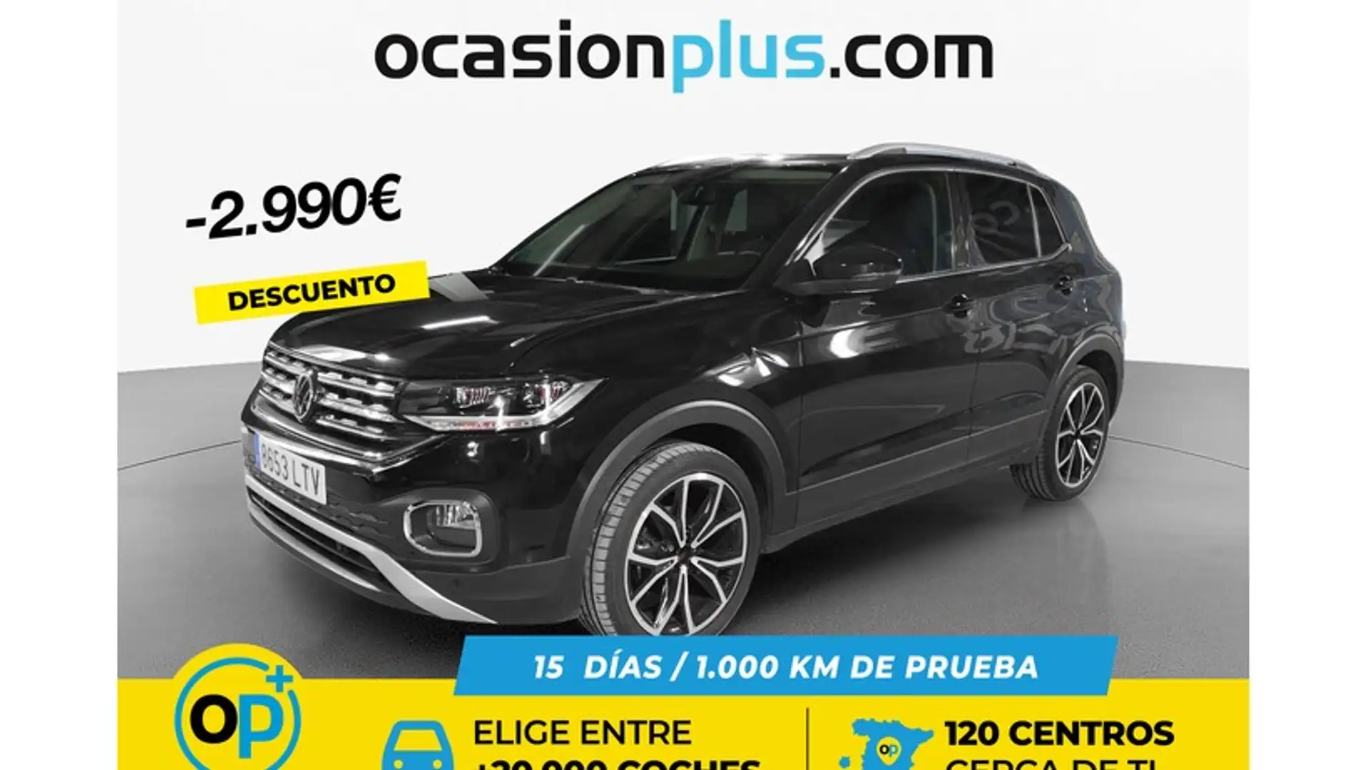 Volkswagen T-Cross 1.5 TSI Sport DSG7 110kW Negro - 1