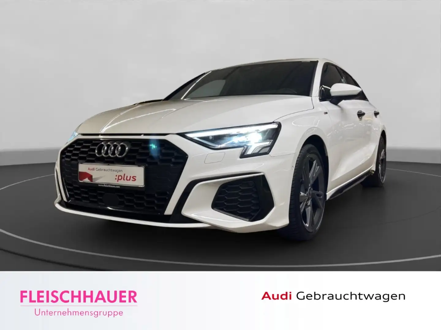 Audi A3 Sportback 35 TFSI S line LED+NAVI+SHZ+GRA+CARPLAY+ Weiß - 1