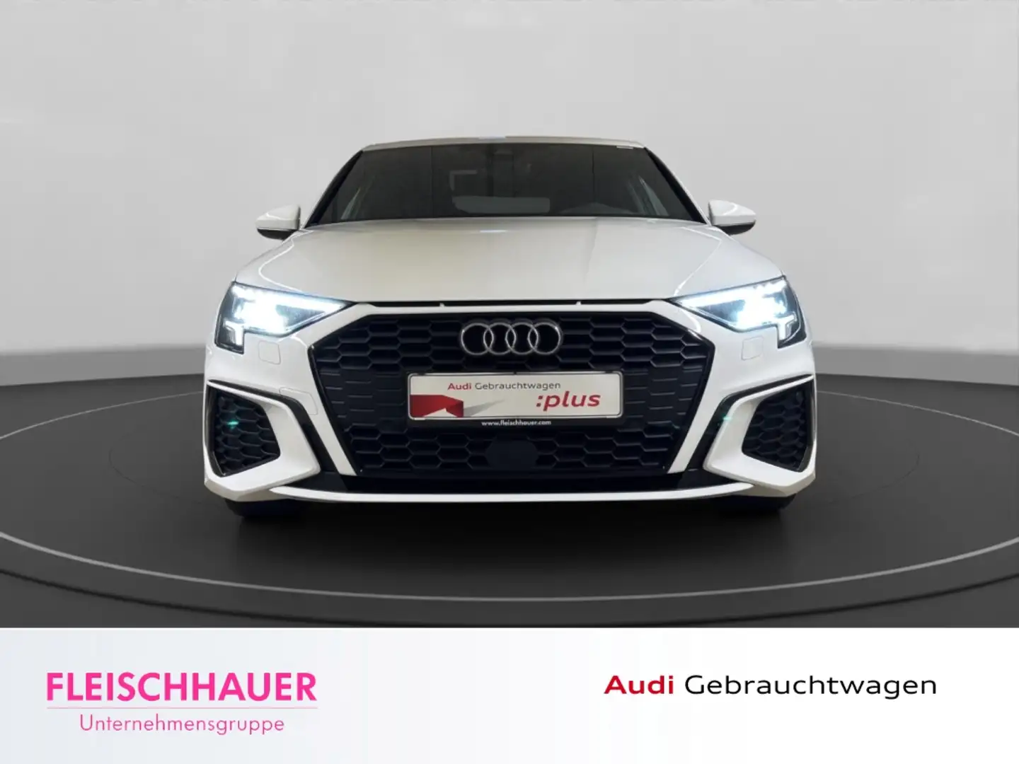 Audi A3 Sportback 35 TFSI S line LED+NAVI+SHZ+GRA+CARPLAY+ Weiß - 2
