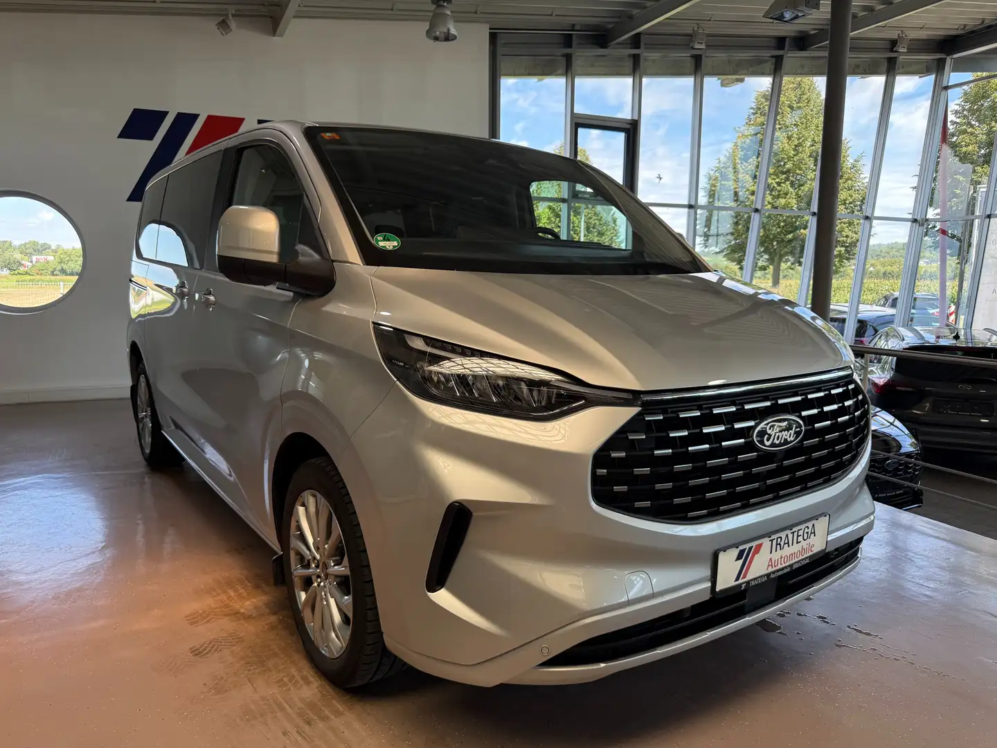 Ford Tourneo Custom 320 L1 Titanium 170PS GJR ACC TW Argent - 1