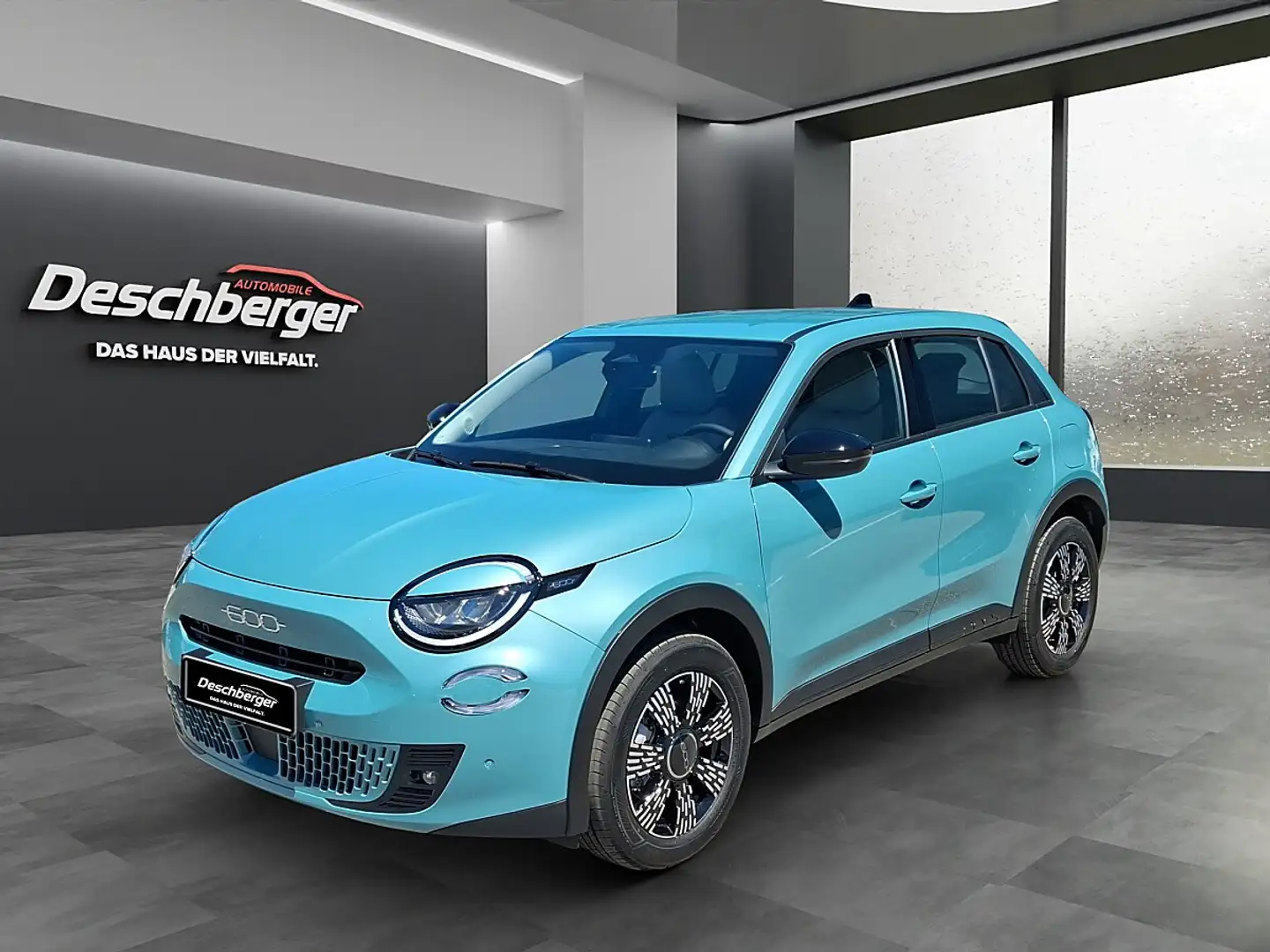 Fiat 600 Hybrid mHEV 110 6-Gang eDCT Icon 40er Sondermodell Blau - 1