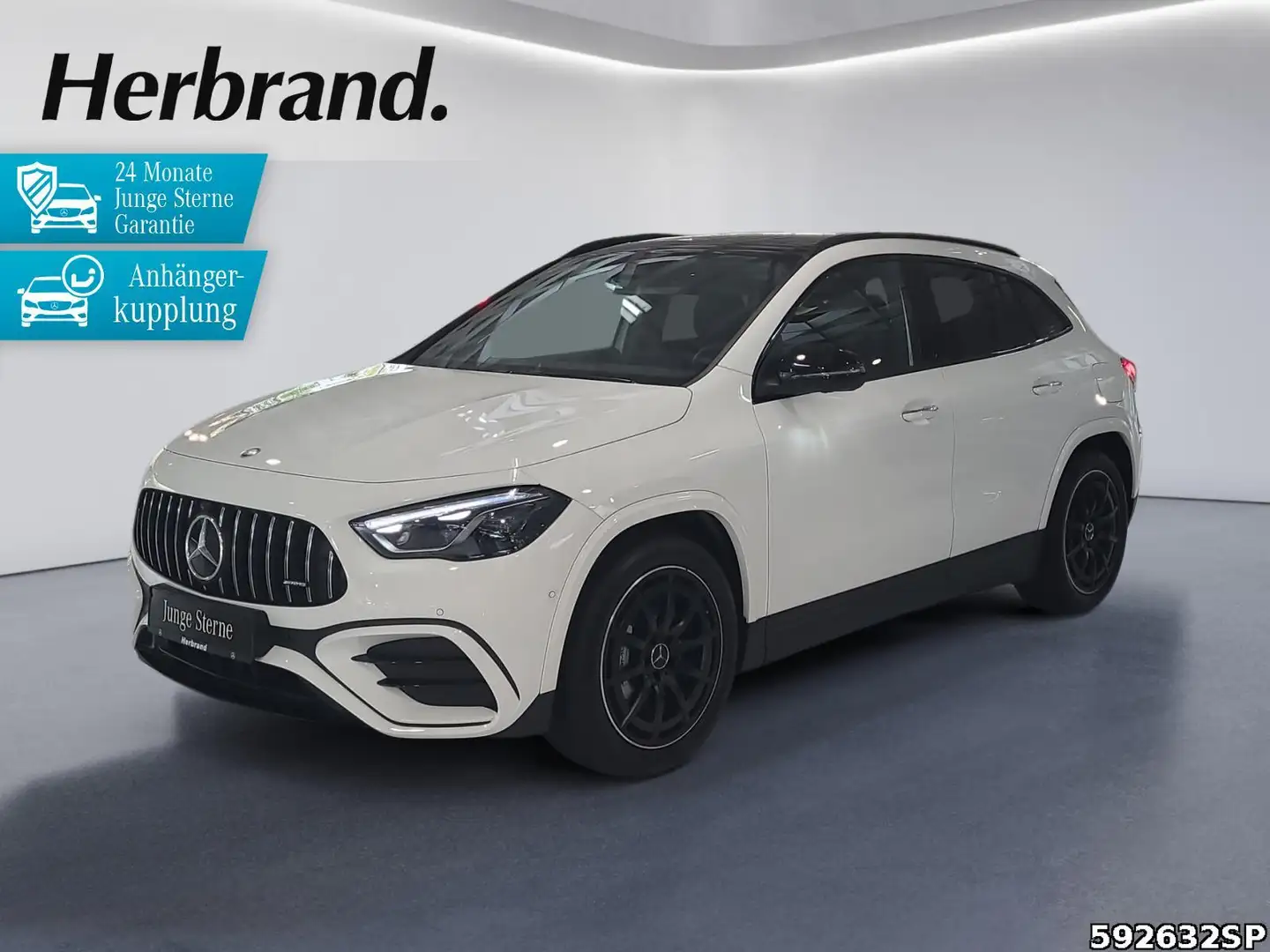 Mercedes-Benz GLA 35 AMG 4M Night Pano AHK Multibeam 360° Weiß - 1