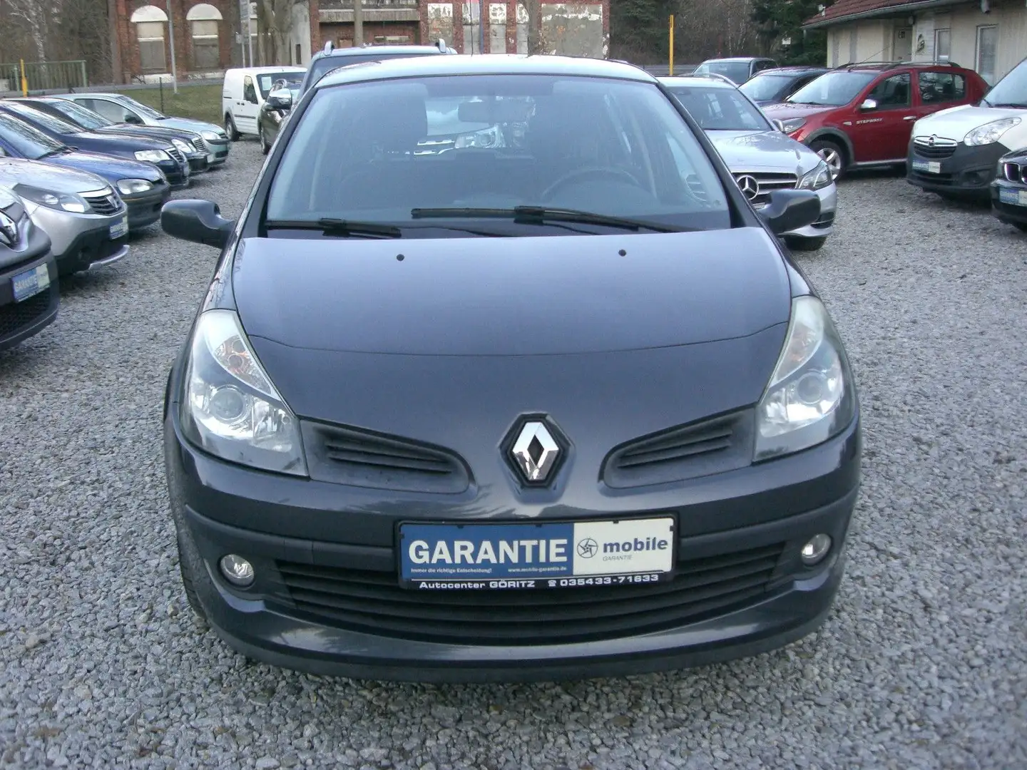 Renault Clio III Edition Dynamique 2.Hand,Klima&Automatik Grijs - 2