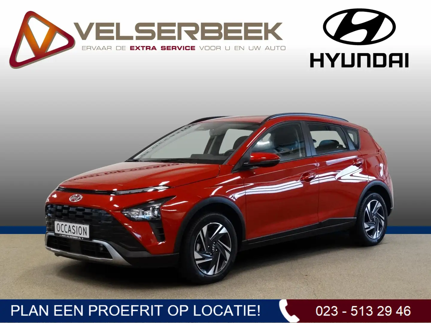 Hyundai BAYON 1.0 T-GDI Comfort * Camera / LMV / 12.672 Km * Rood - 1