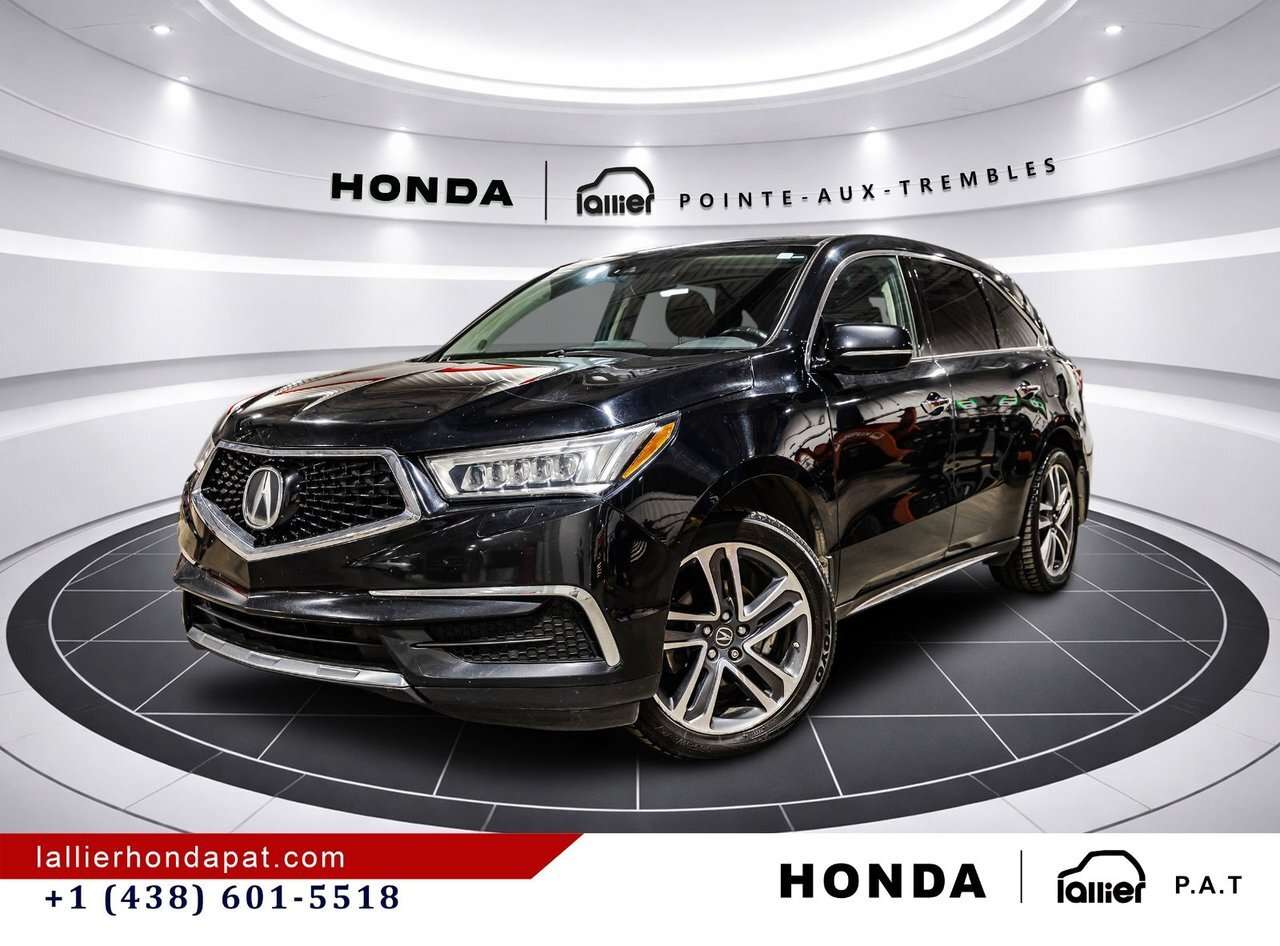 2017 Acura MDX Nav Pkg JAMAIS ACCIDENTÉ | CUIR | AWD