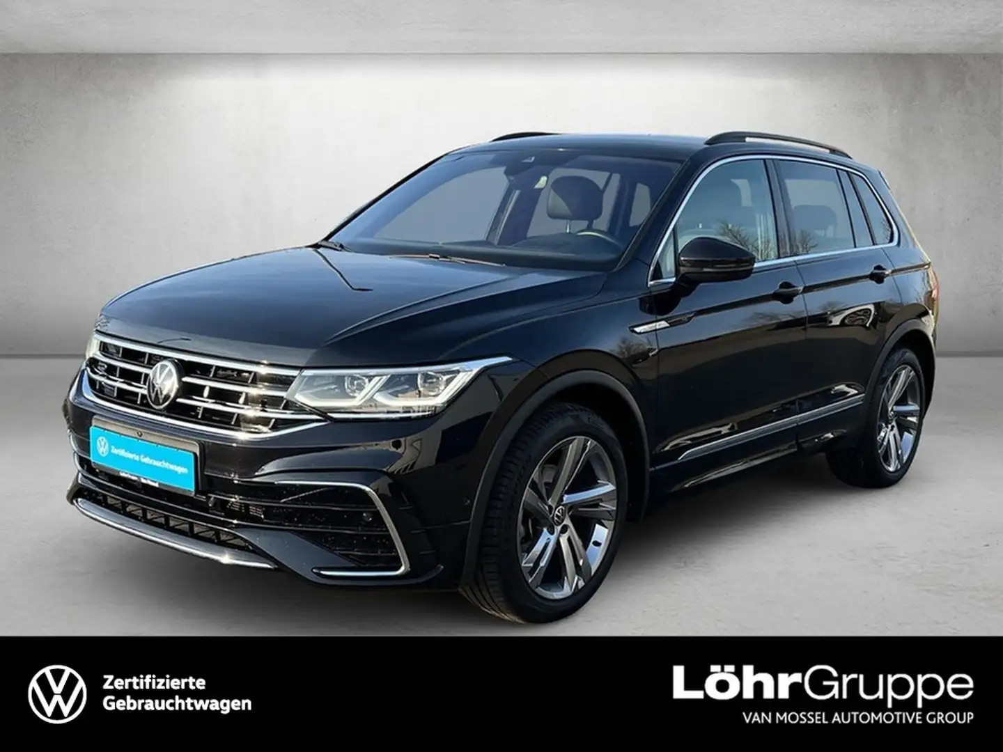 Volkswagen Tiguan 2.0 TDI DSG R-Line *Navi*AHK* Schwarz - 1