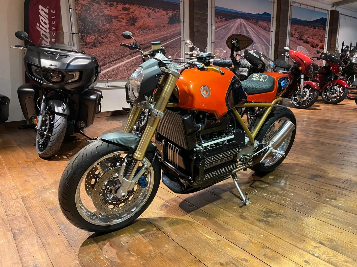 BMW K 100 Cafe Racer "Top" 100 Jahre (250/4,99 %) Rosso - 2