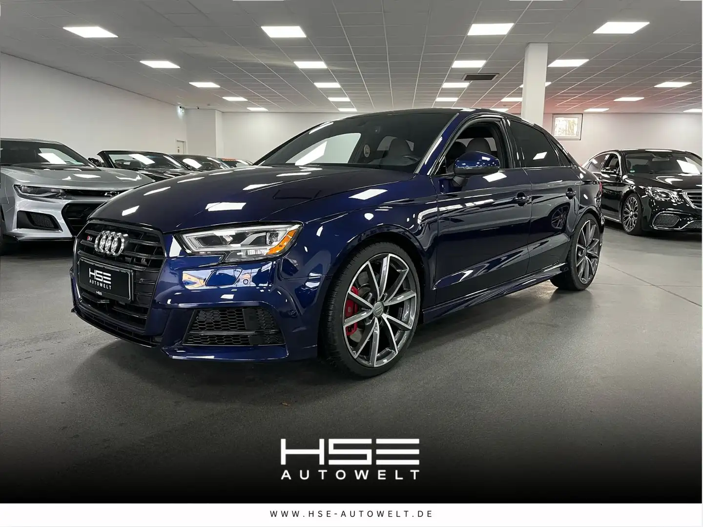 Audi S3 Quattro Limousine/ Non OPF/ Navi/ SZH Bleu - 1
