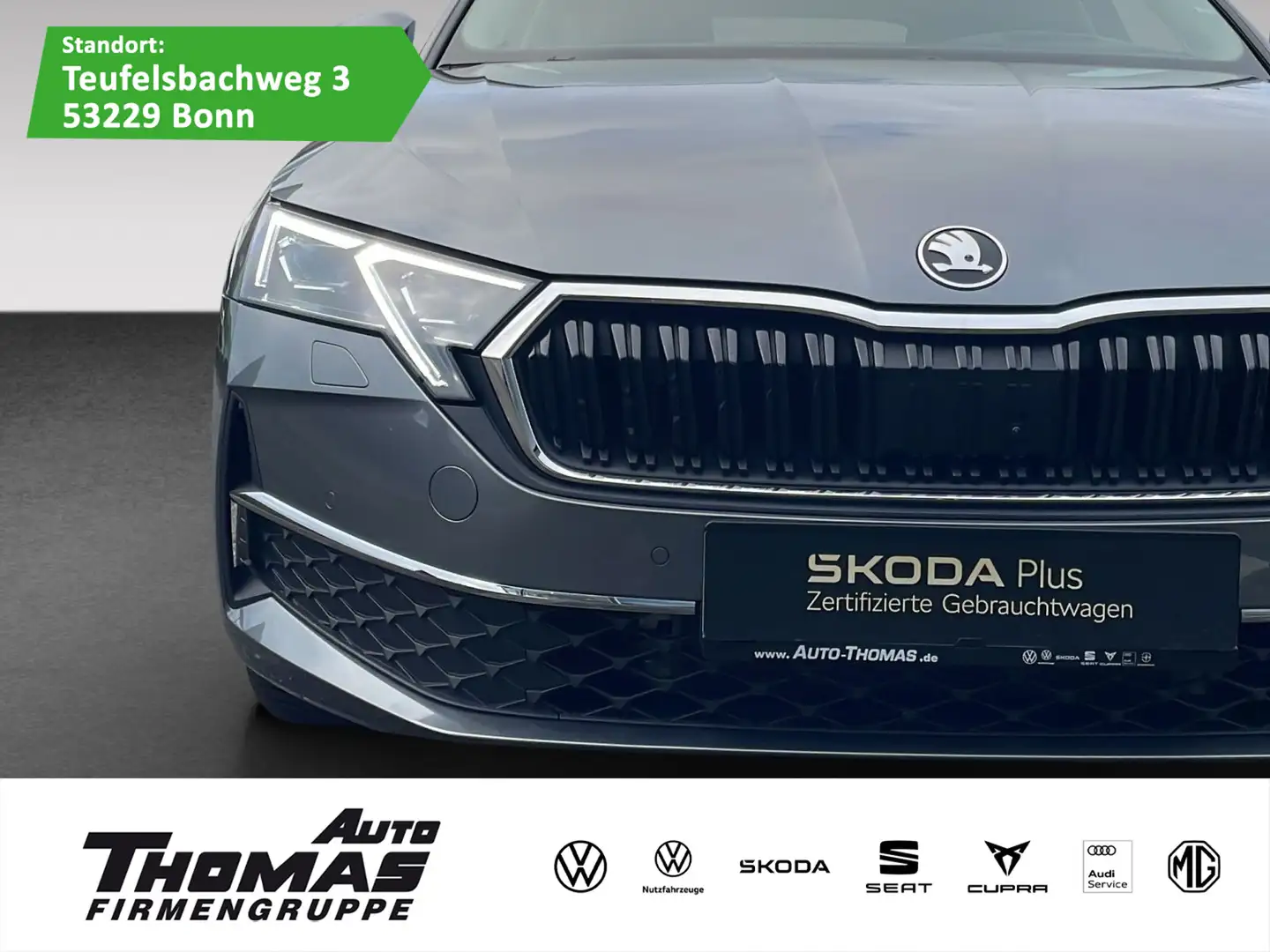 Skoda Octavia Combi Selection 2.0 TDI DSG LED NAVI AHK Grau - 1