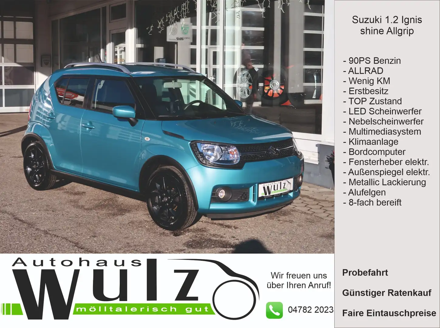 Suzuki Ignis Ignis 1,2 Shine 4WD Shine Blau - 1