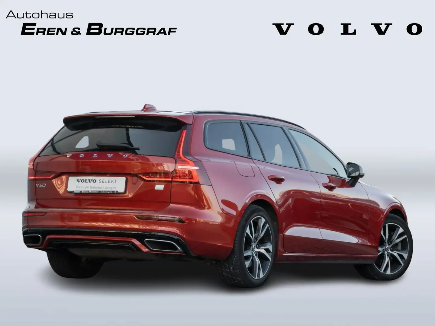 Volvo V60 Kombi Plus Dark Recharge Plug-In Hybrid AWD Červená - 2