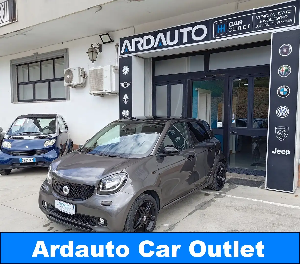smart forFour Smart Forfour 0.9 Turbo Prime 90 cv Twinamic Grigio - 1