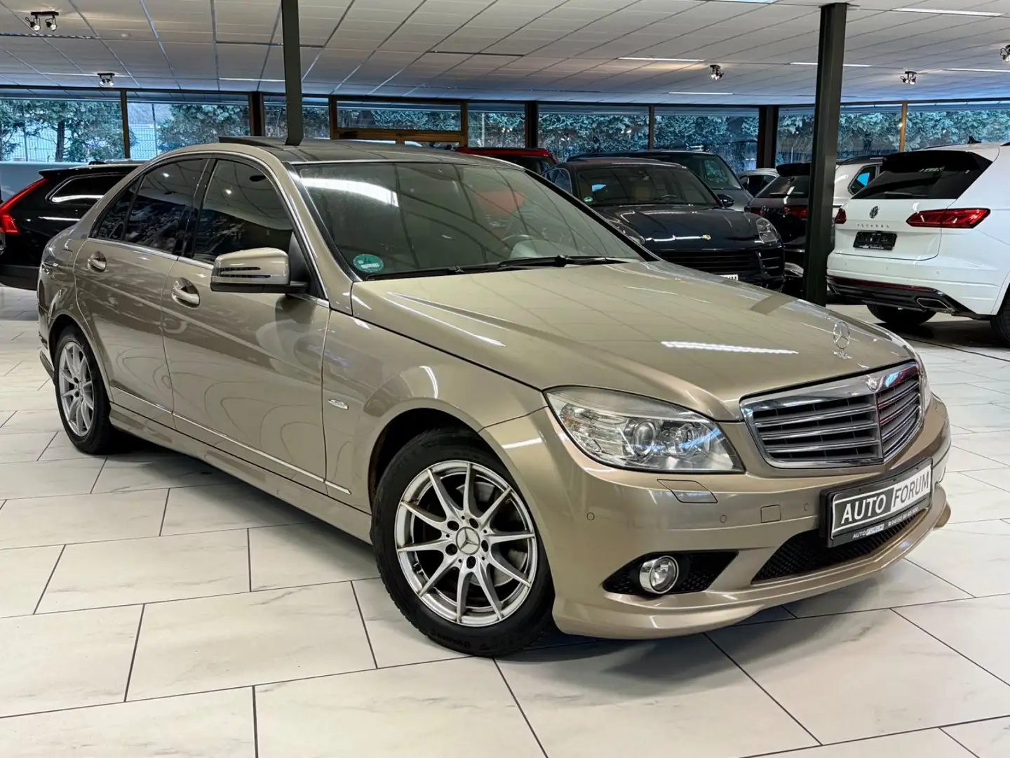Mercedes-Benz C 230 V6 LIMO AMG LINE COMAND BiXENON PANO PDC Beige - 2