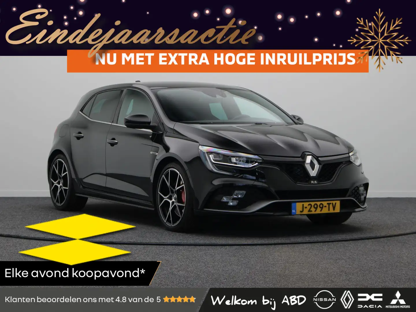 Renault Megane 1.8 TCe 300pk RS Trophy | Recaro Sportstoelen| Fuj Zwart - 1