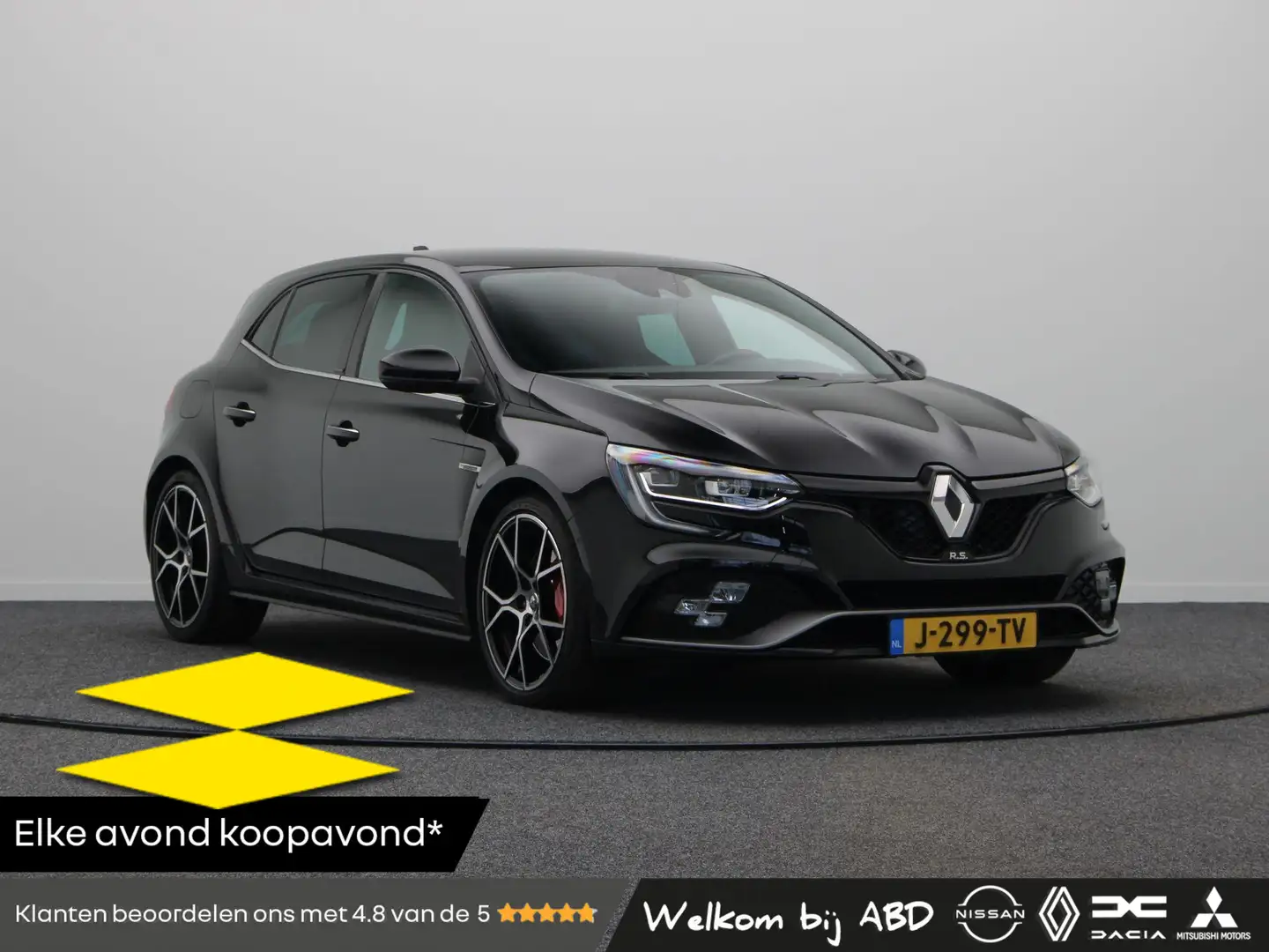 Renault Megane 1.8 TCe 300pk RS Trophy | Recaro Sportstoelen| Fuj Zwart - 1