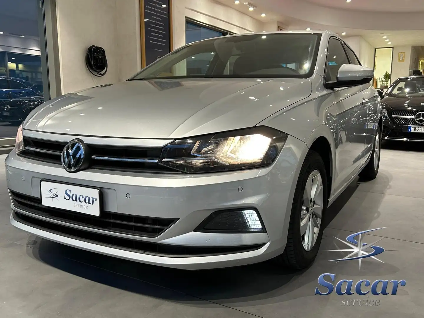 Volkswagen Polo Polo VI 2017 5p 1.6 tdi Comfortline 95cv dsg Argento - 1