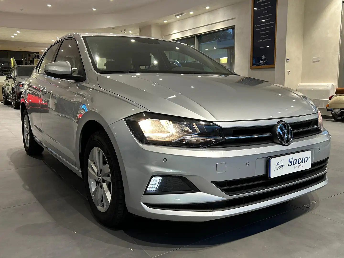 Volkswagen Polo Polo VI 2017 5p 1.6 tdi Comfortline 95cv dsg Argento - 2