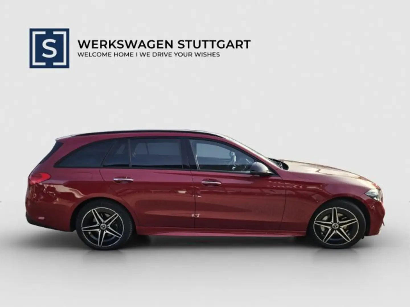 Mercedes-Benz C 300 C 300 T de AMG Night Distronic AHK HuD 360° NP89 Rot - 2