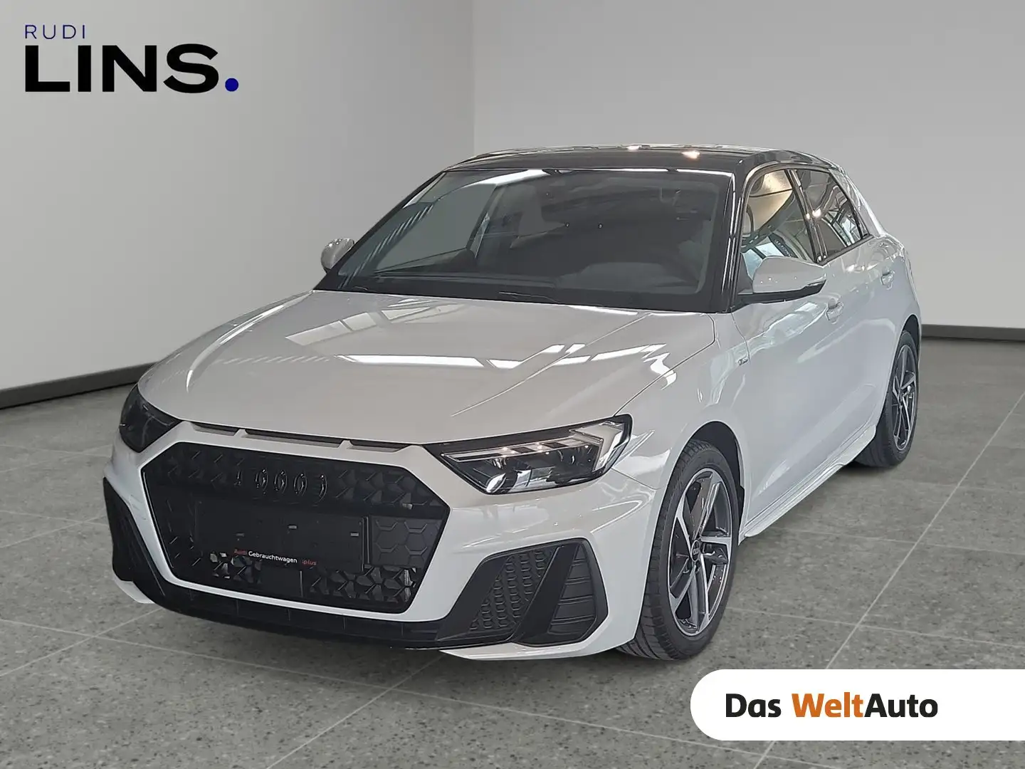 Audi A1 25 TFSI S line Blanc - 1