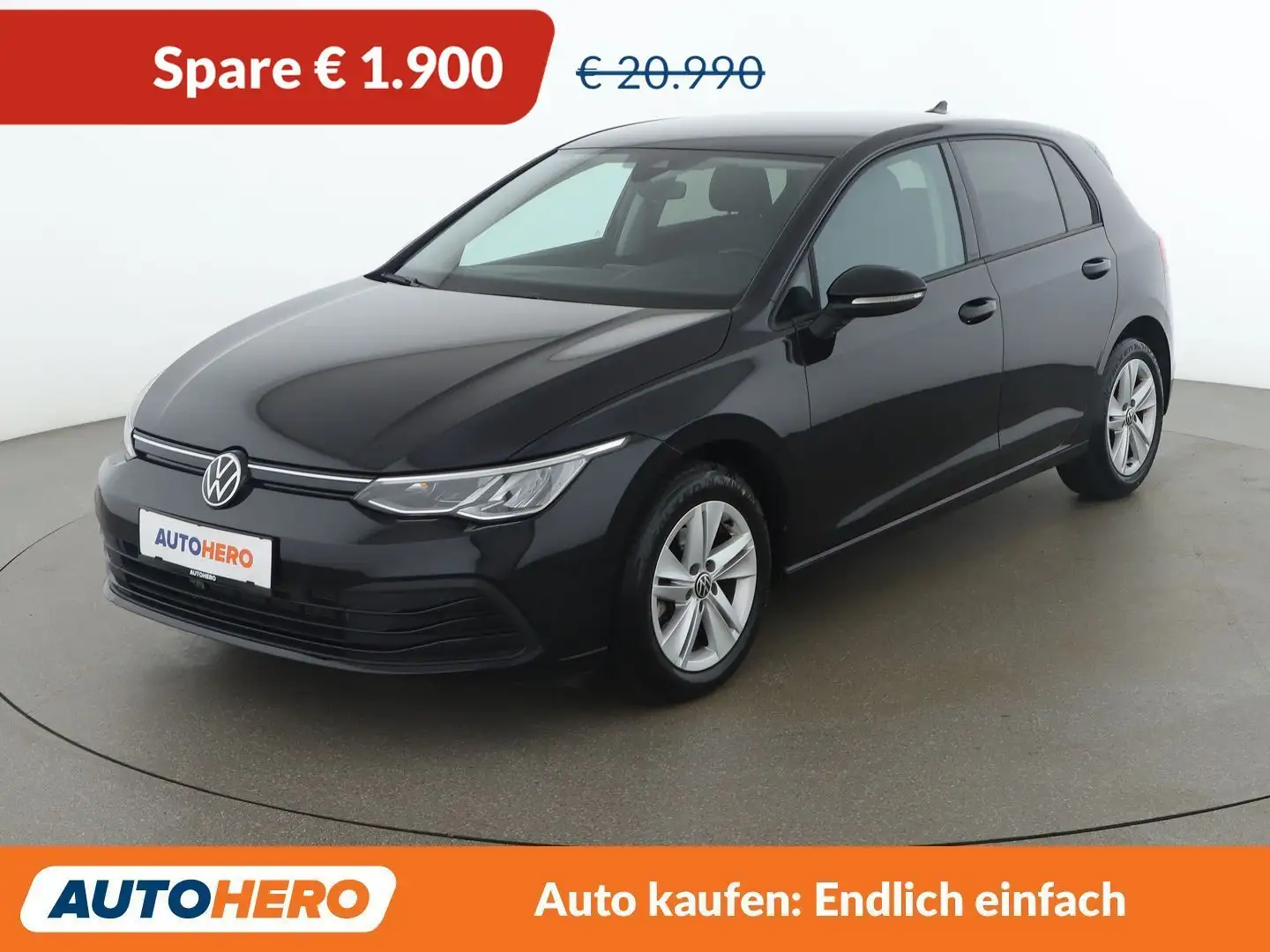 Volkswagen Golf 2.0 TDI Life Schwarz - 1