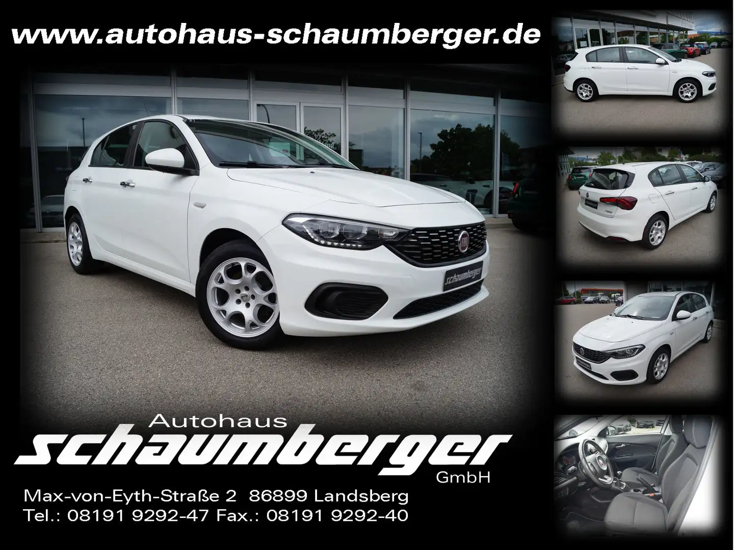 Fiat Tipo 1.6 Diesel Multijet Easy * ZAHNRIEMEN NEU * Blanco - 1