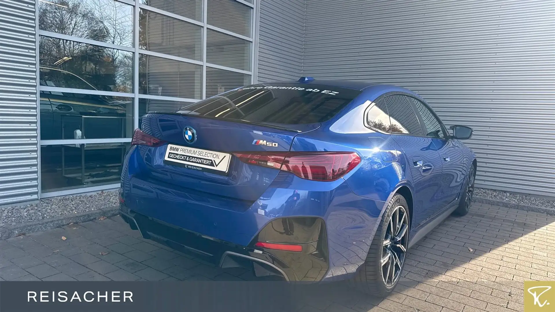 BMW i4 M50 xDrive Gran Coupé M-Sport PRO AHK 19" Blau - 2