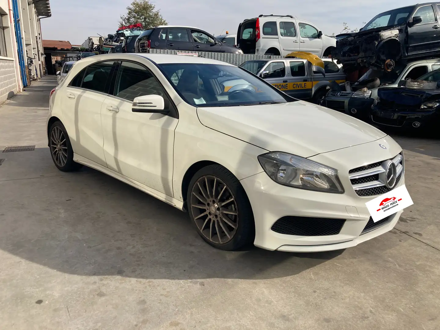 Mercedes-Benz A 180 cdi (be) Premium Bianco - 2