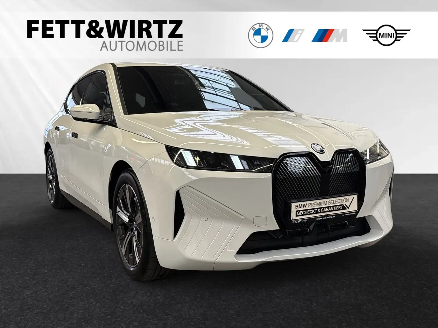 BMW iX xDrive45 Lr. 685,- br. o.Anz. 42Mon/5`Km p.A. Bianco - 1