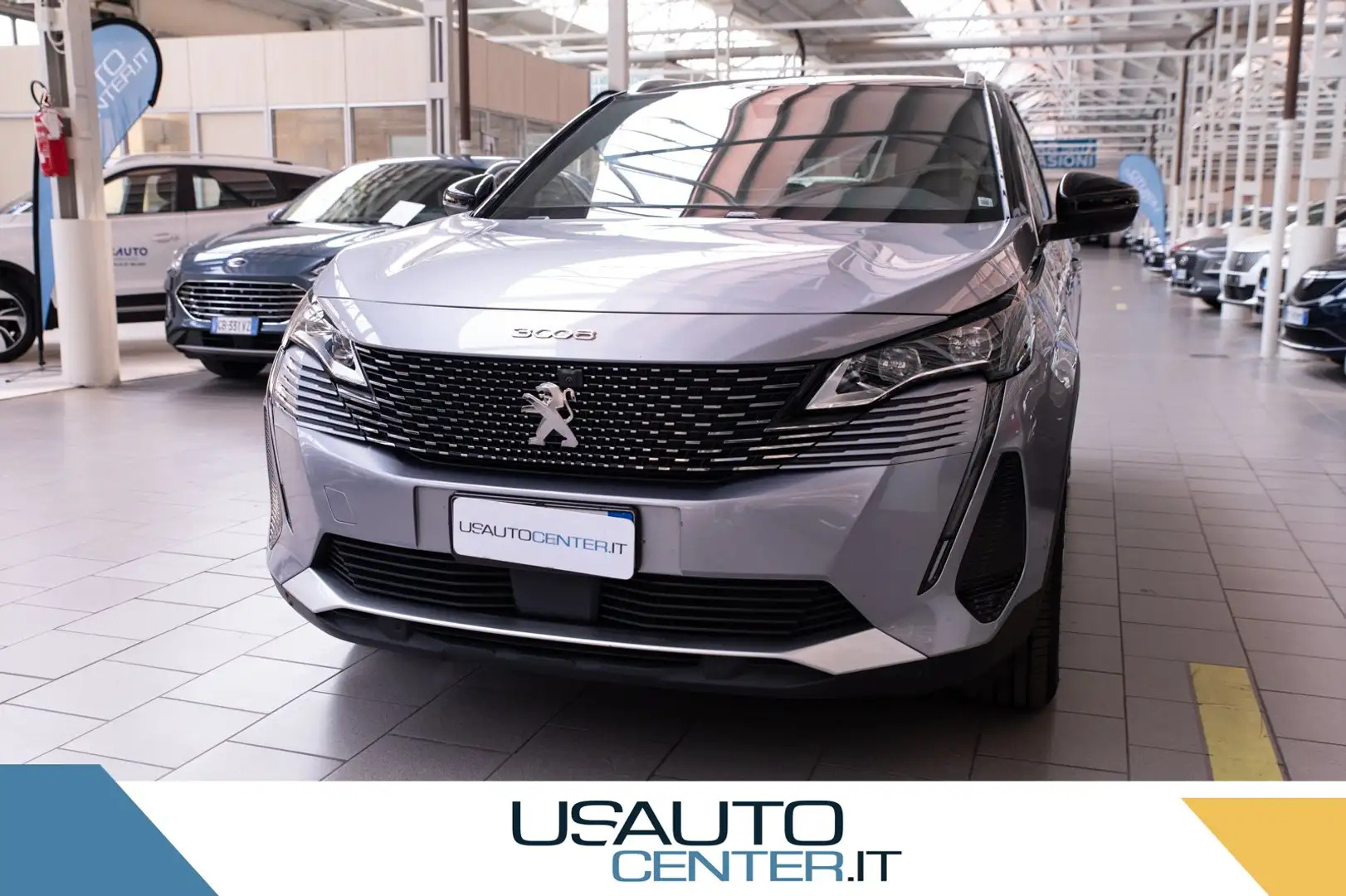 Peugeot 3008 II 2021 1.6 hybrid phev GT Pack 225cv e-eat8 Grigio - 1