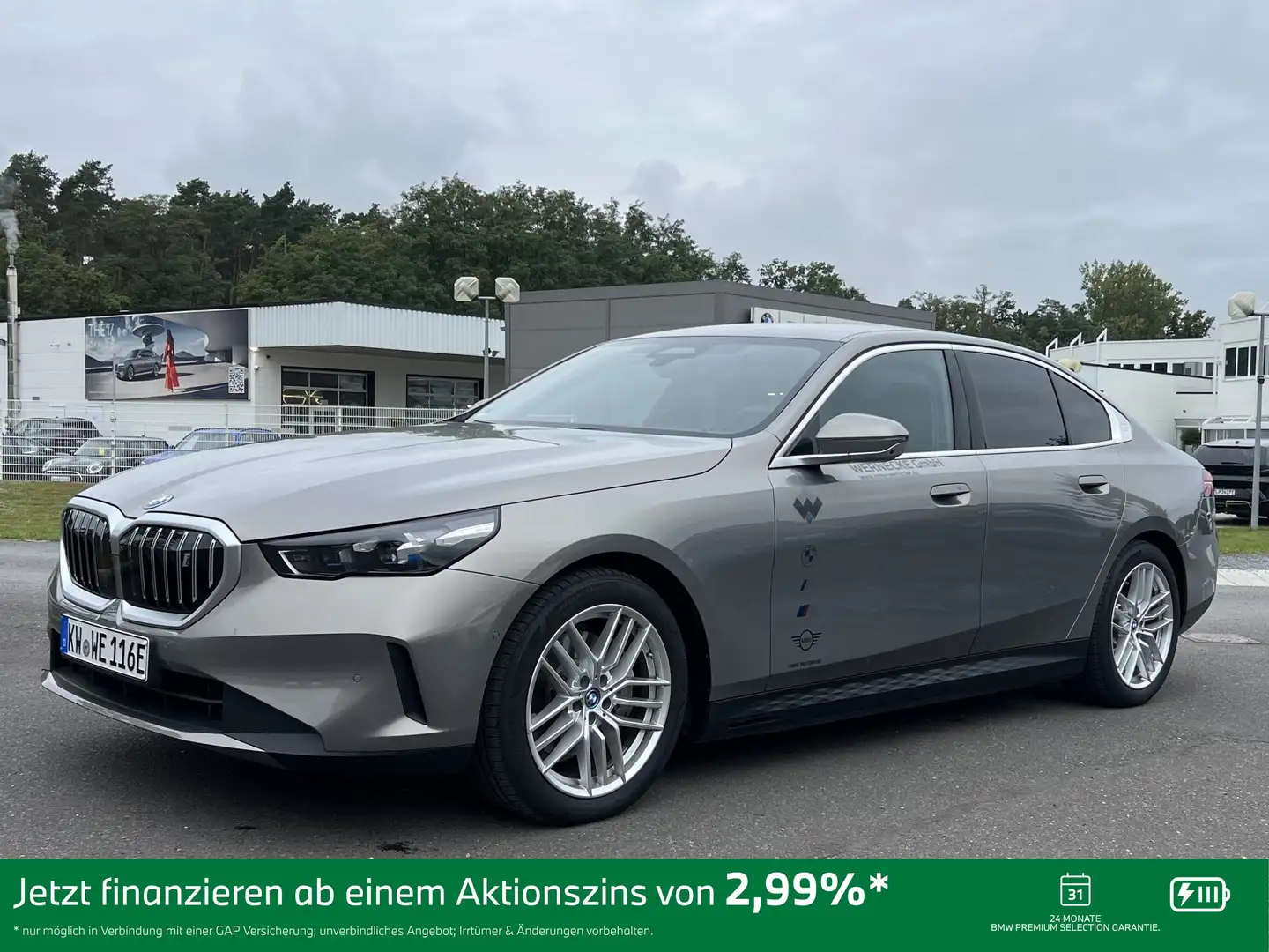 BMW i5 xDrive40  Autobahn Assist., 360, Memory Grau - 1
