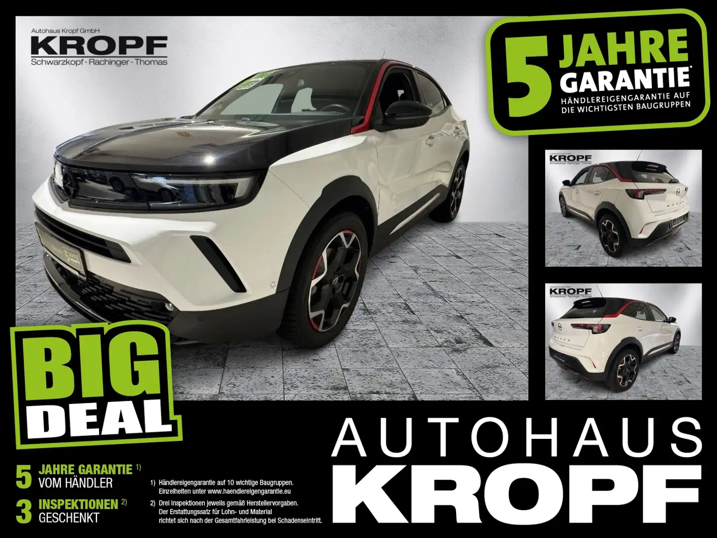 Opel Mokka 1.2T GS Line Fin. ab 2,99% LED+SHZ+RFK Wit - 1