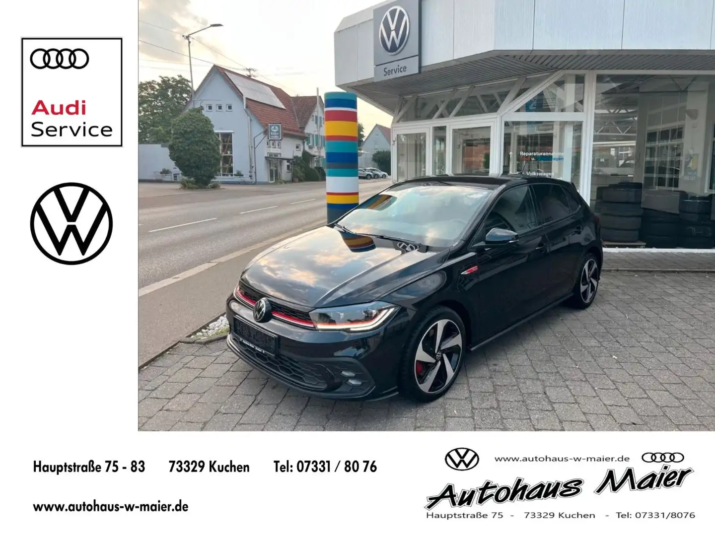 Volkswagen Polo 2.0 GTI DSG APP/SHZ/LED Negro - 1