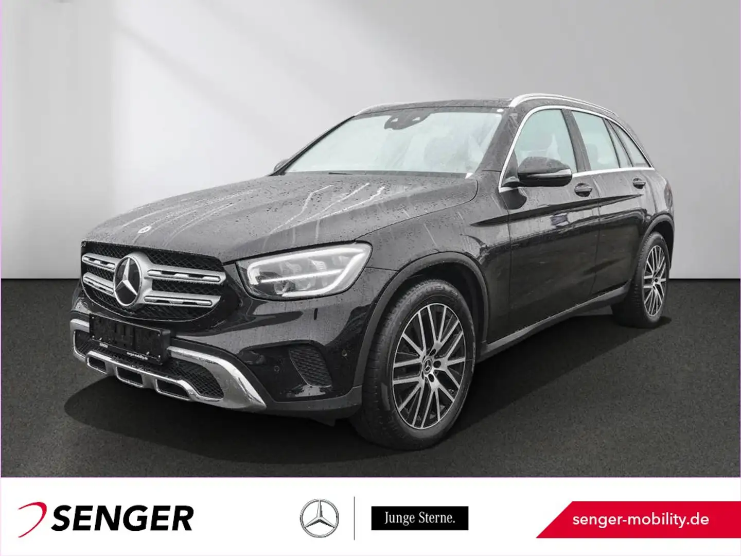 Mercedes-Benz GLC 220 d 4M Panorama Ambiente Distronic Kamera Noir - 1