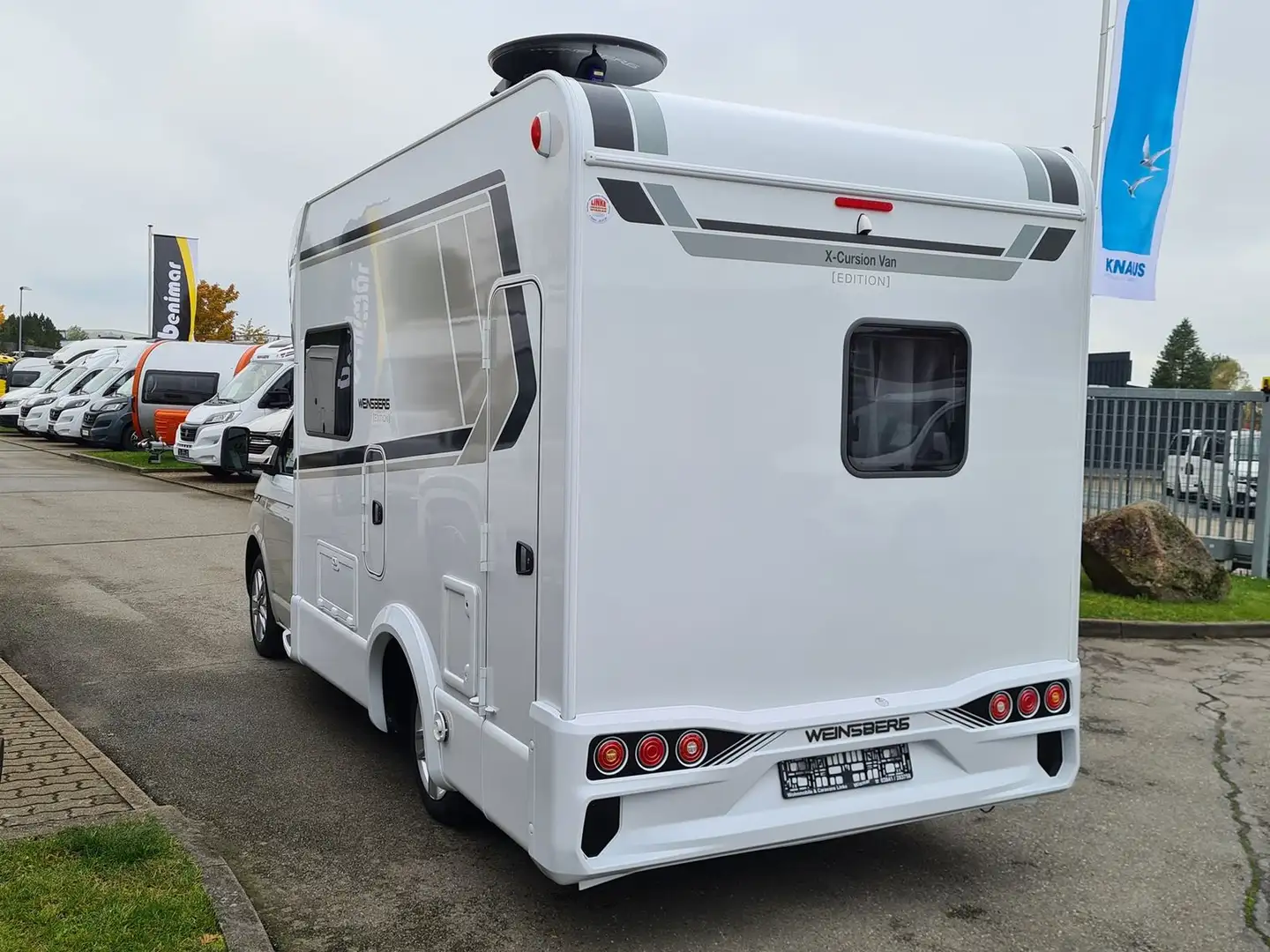 Weinsberg X-Cursion VAN EP 500 LT Solar, Fahrradträger Weiß - 2