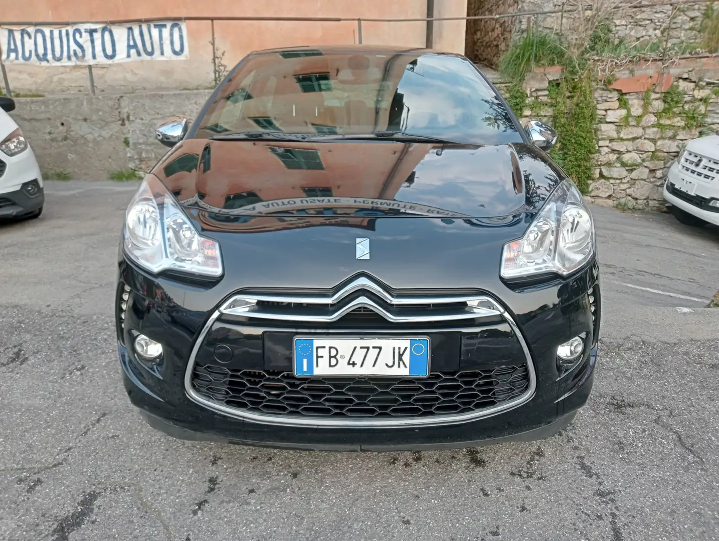 DS Automobiles DS 3 DS3 1.2 Benz 110 CV EAT6 Automatica 2015 Nero - 2