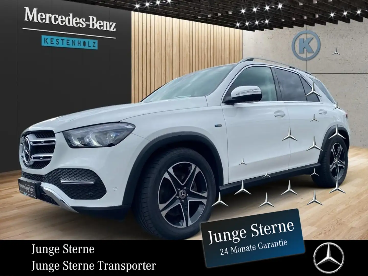 Mercedes-Benz GLE 350 e 4M *360°KAM*STHZ*AHK*WIDE*MBUX*NAVI* Weiß - 1